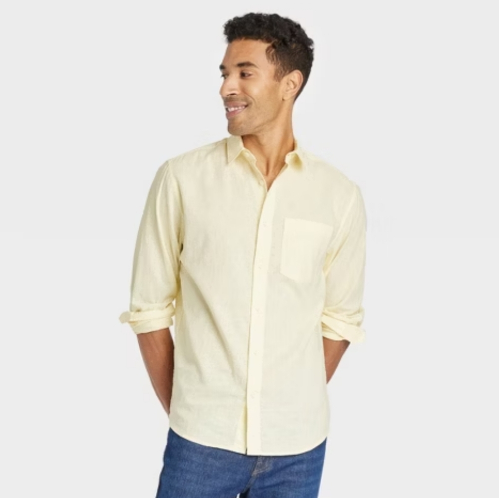 NWT Goodfellow collared button down shirt